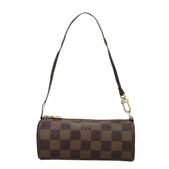 AUTHENTIC Louis Vuitton Damier Ebene Papillion Pouch - Picture 9 of 16